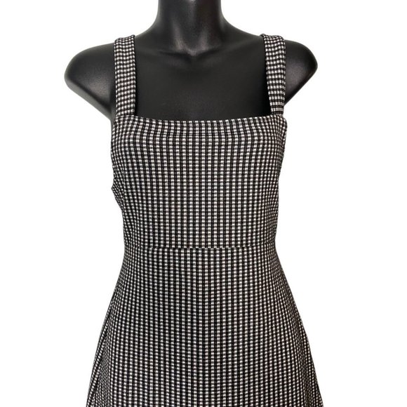 Free People Black and White Mini Dress - Picture 5 of 12